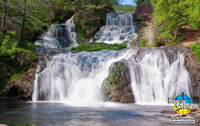 джуринський водоспад Тернопілля